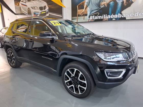 JEEP COMPASS 2.0 16V FLEX LIMITED AUTOMÁTICO JEEP COMPASS 2.0 16V FLEX LIMITED AUTOMÁTICO